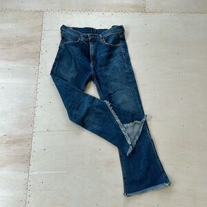 Citizens of Humanity Drew Fray Highrise crop flare 29